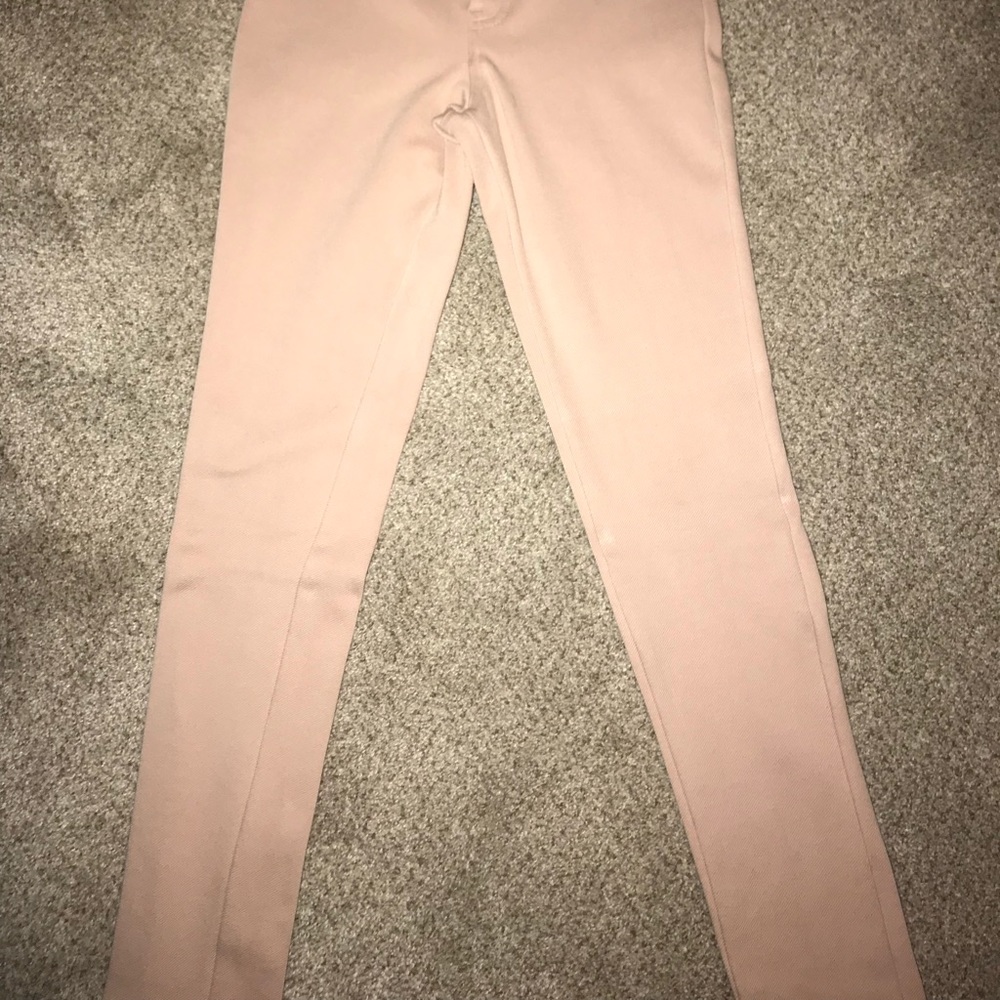 Pants and a tight crop top